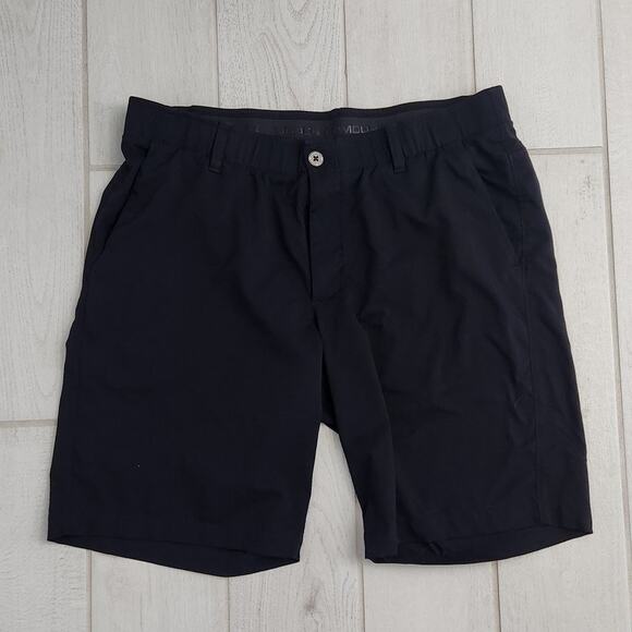 Under Armour Men's size 38 Heatgear Performance Chino Shorts Golf Quick Dry Lot - Picture 2 of 9
